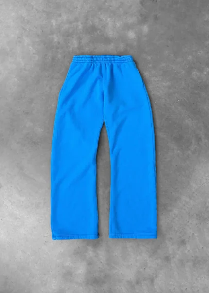 AKIMBO STRAIGHT-LEG SWEATPANTS COBALT BLUE