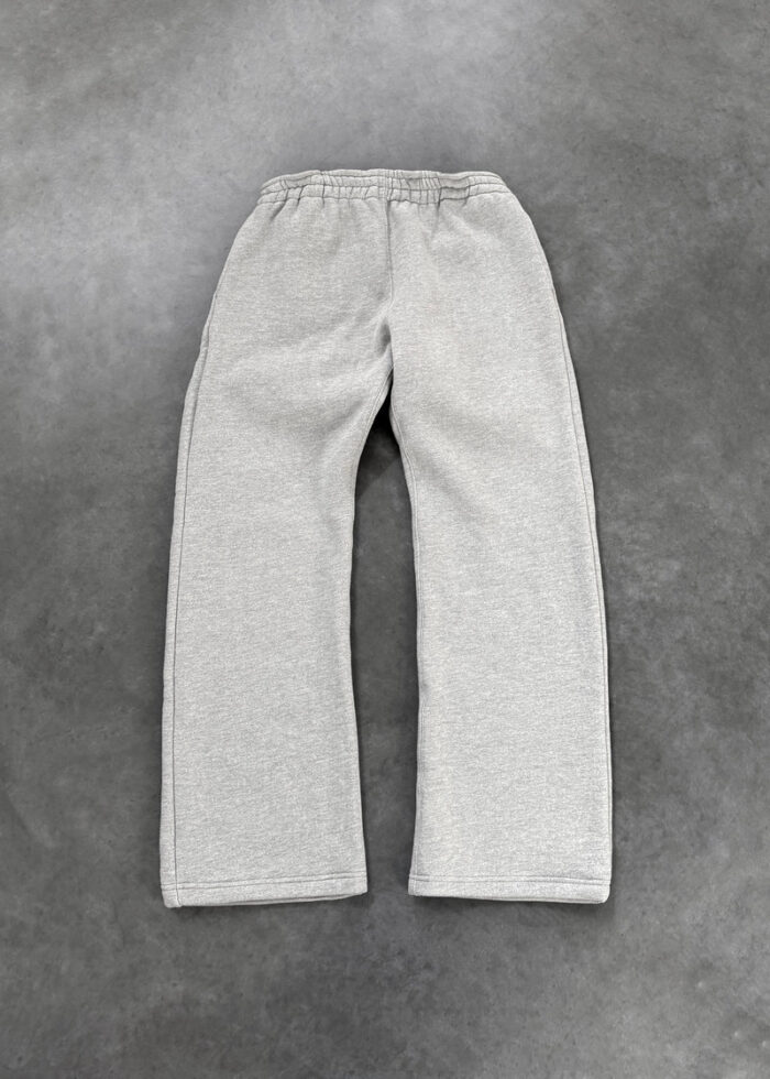 AKIMBO STRAIGHT-LEG SWEATPANTS - HEATHER GREY