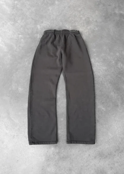 AKIMBO STRAIGHT-LEG SWEATPANTS CHARCOAL