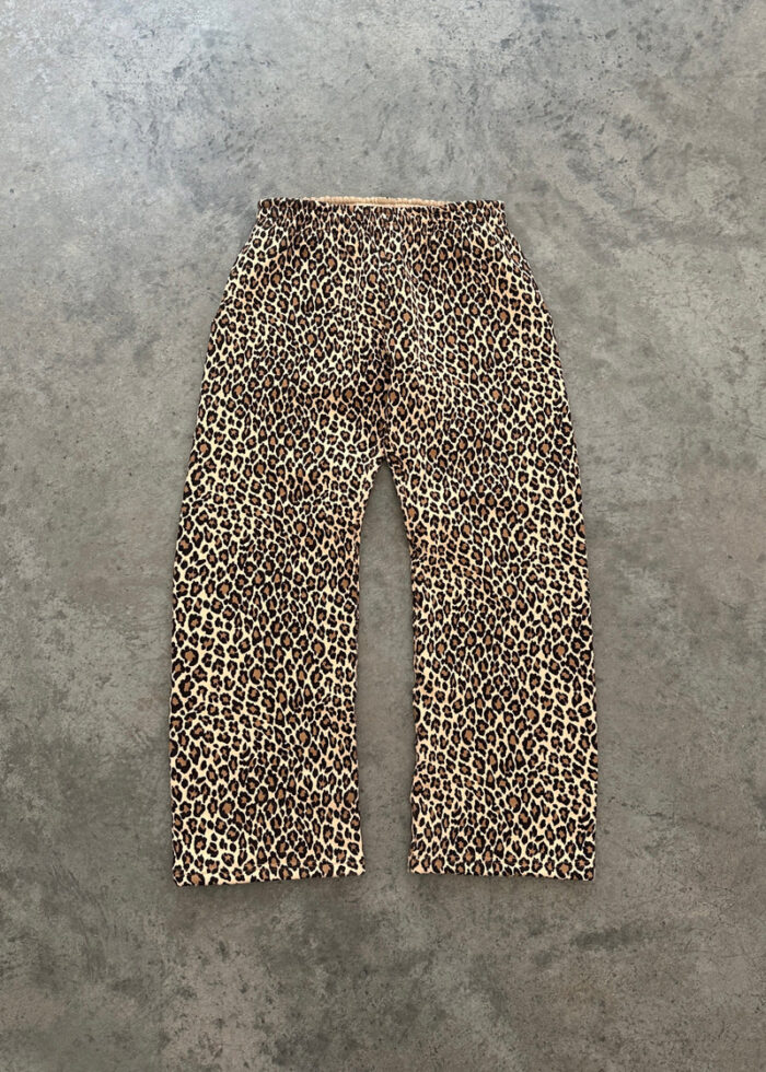 AKIMBO STRAIGHT-LEG SWEATPANTS - LEOPARD