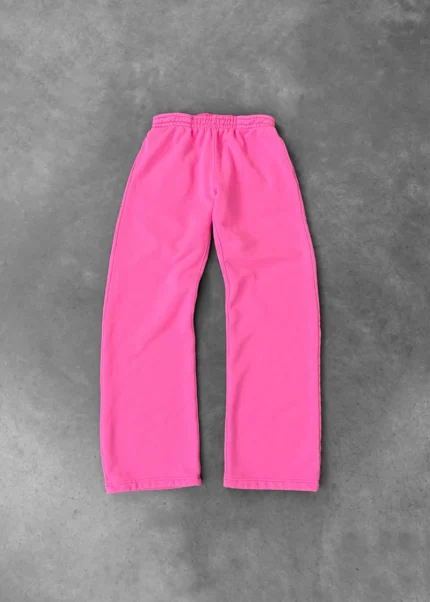 AKIMBO STRAIGHT-LEG SWEATPANTS HOT PINK