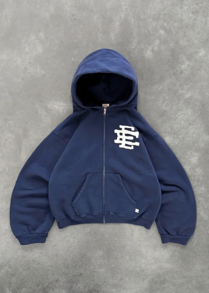 ERIC EMANUEL x AKIMBO x TYRRELL WINSTON ZIP-UP FADED NAVY