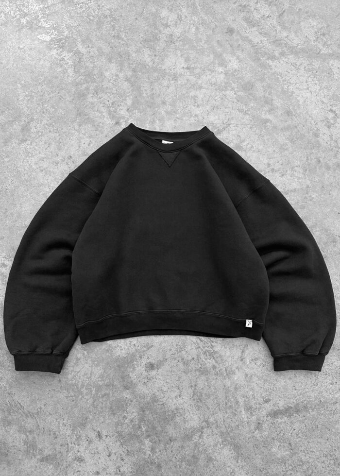 AKIMBO CREWNECK FADED BLACK