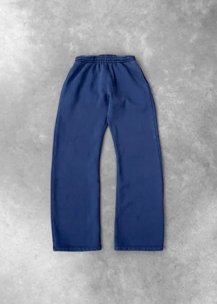 AKIMBO STRAIGHT-LEG SWEATPANTS FADED NAVY