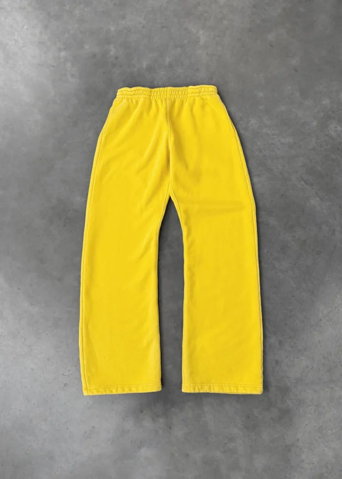 AKIMBO STRAIGHT-LEG SWEATPANTS SOLAR YELLOW